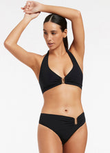 Seafolly Collective DD Double Wrap Front Bra - Black – Seafolly
