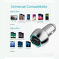Car Charger Dual Smart Fast USB Port Adapter Speedy Charging Phone Car Plug 5 Core CDKC12