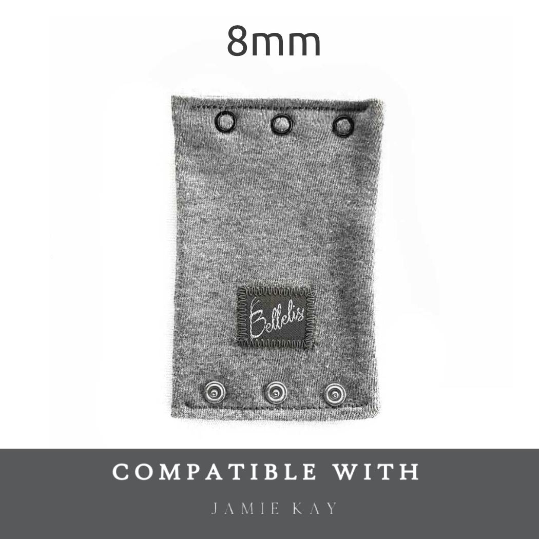 Pattern 10 mm buttons Snap & Extend® baby bodysuit (onesie