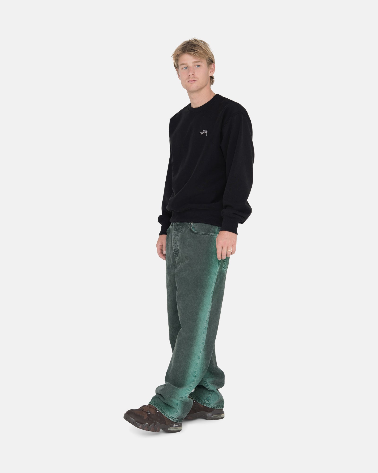 新品未使用 STUSSY UNIFORM PANT ブラック 28インチ