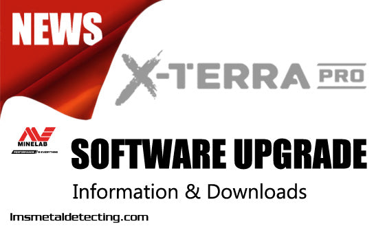 Minelab X-Terra Pro Software Update