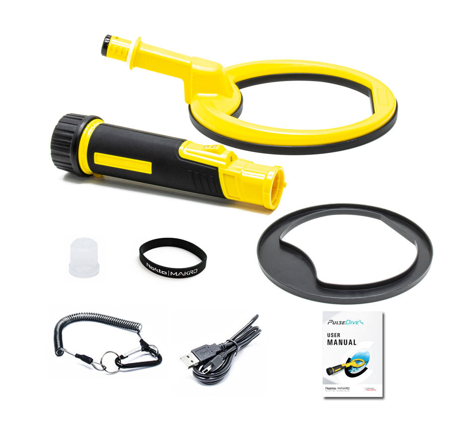 Nokta | PulseDive 2-in-1 Scuba Detector and Pinpointer - Yellow