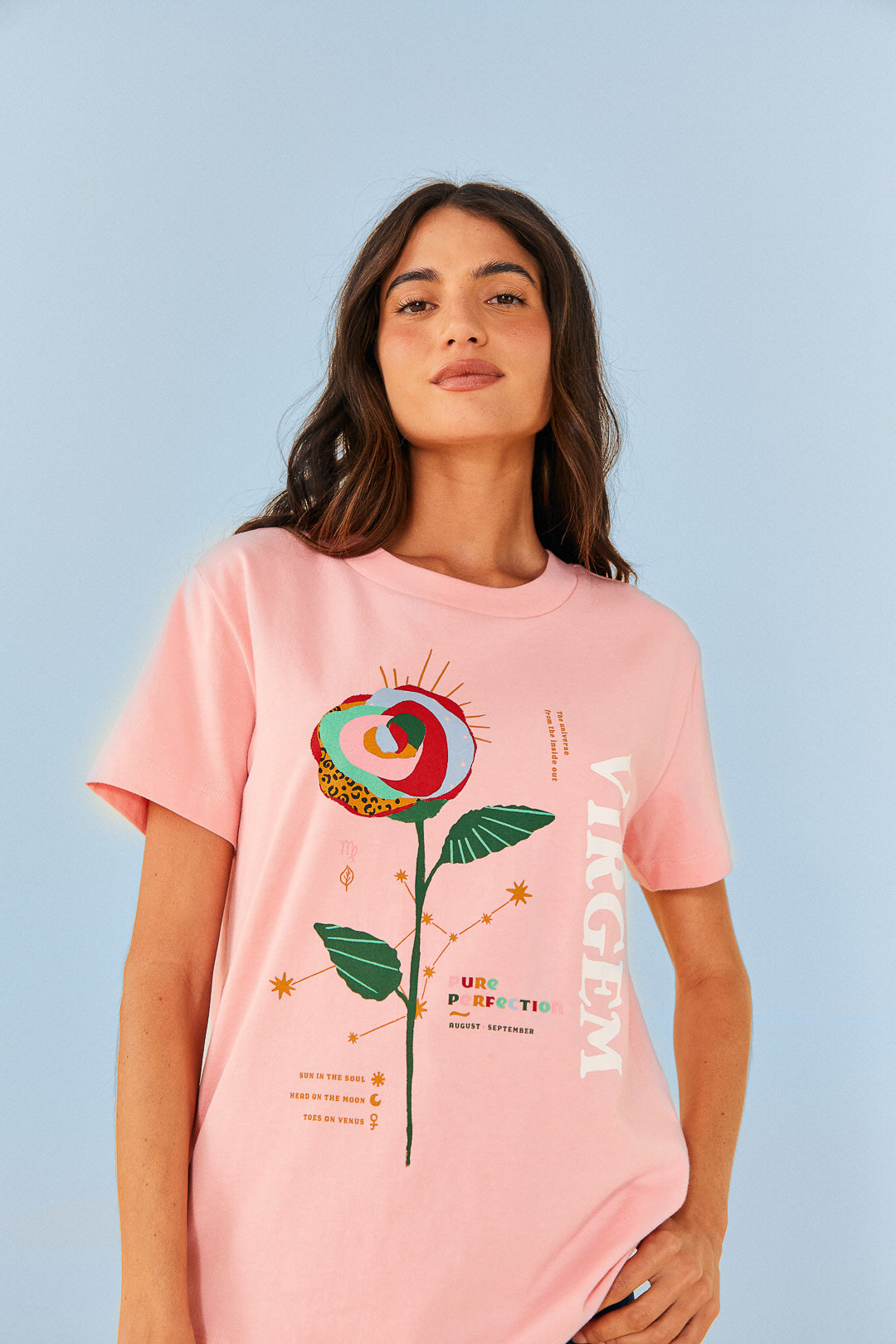 Virgo Zodiac Organic Cotton T-Shirt