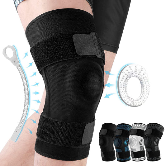 NEENCA Hinged Knee Brace, Adjustable Knee Immobilizer with Side Stabil –  Neenca® Official Store