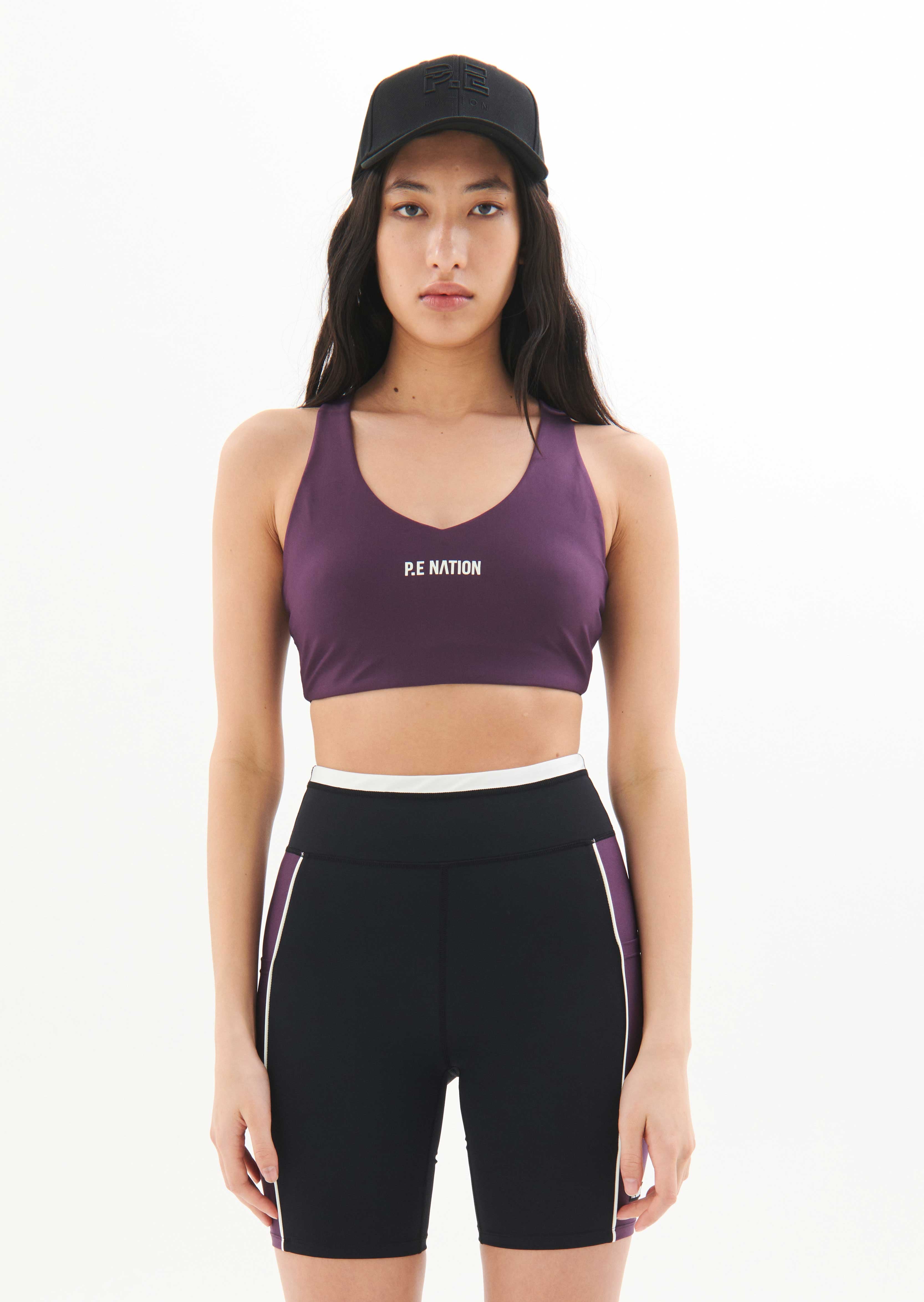 VIVI Purple Leggings - TIYE the coolest sportswear & gym apparel