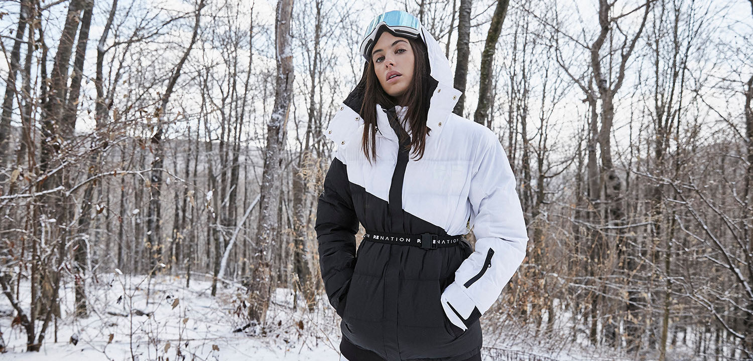 Love fashion? Love snow? Then you'll love PE Nation's new colab