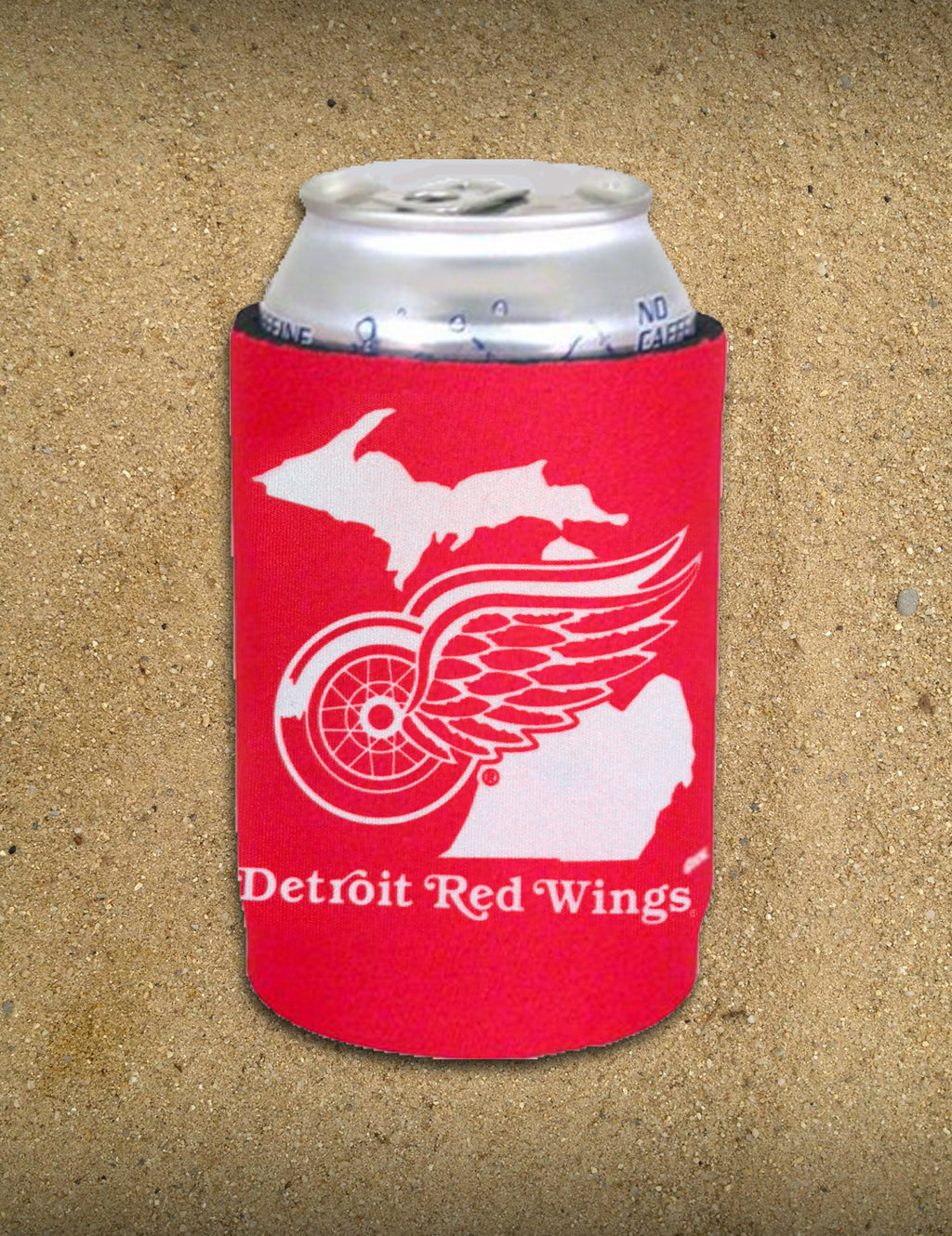 Detroit Lions Slogan Design NFL Can Cooler  DEFEND THE DEN