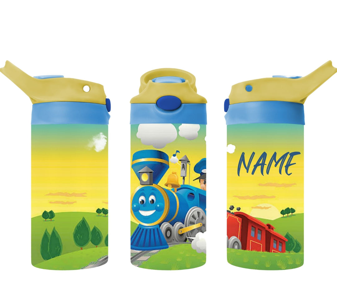 Kids Train Tumbler - Kids Water Bottle, Kids Water Tumbler