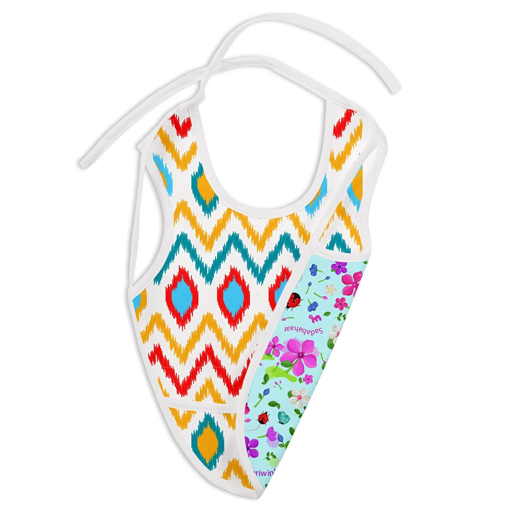 SuperBottoms Waterproof Apron Style Reversible Bib