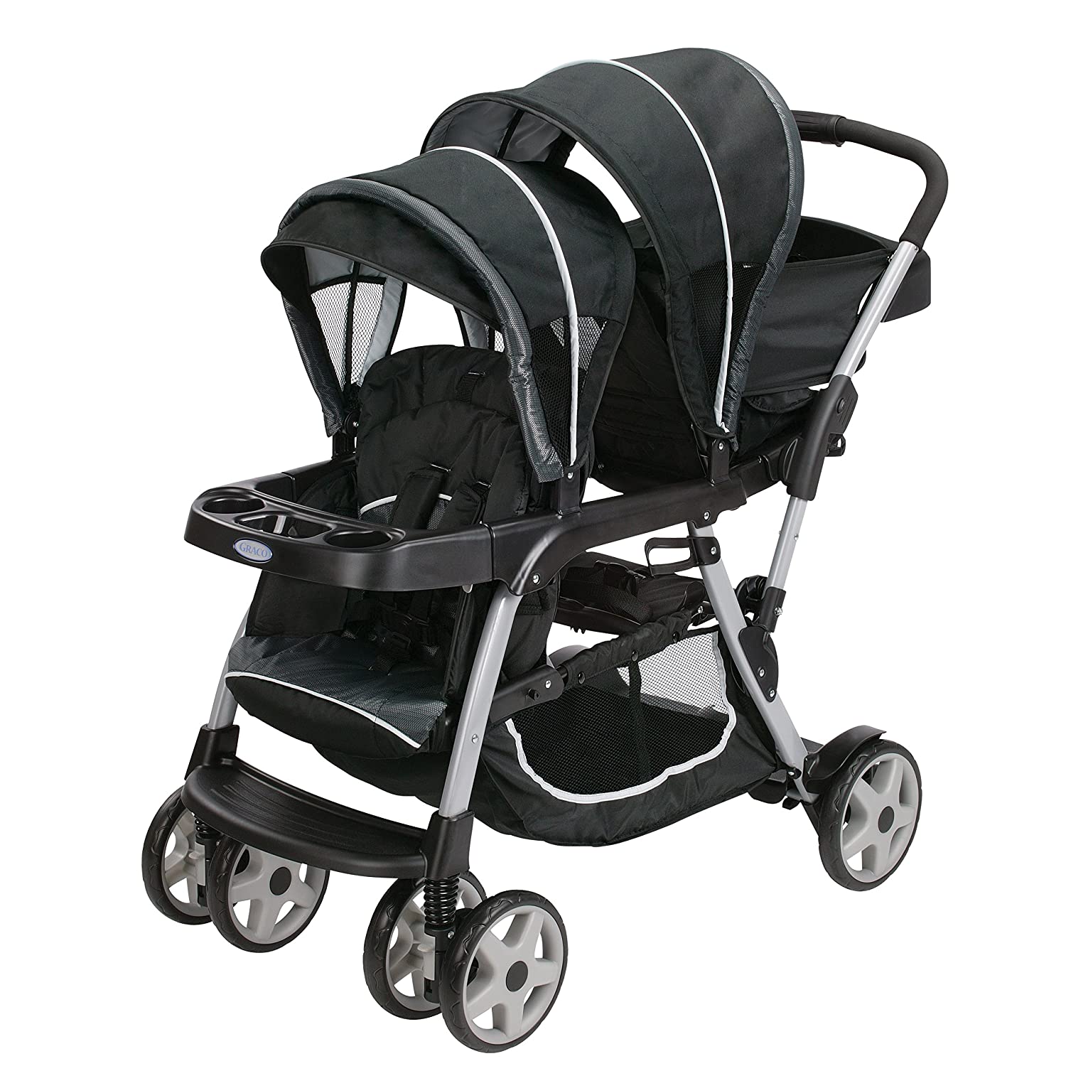 Graco Ready2Grow Click Connect LX Double Baby Stroller
