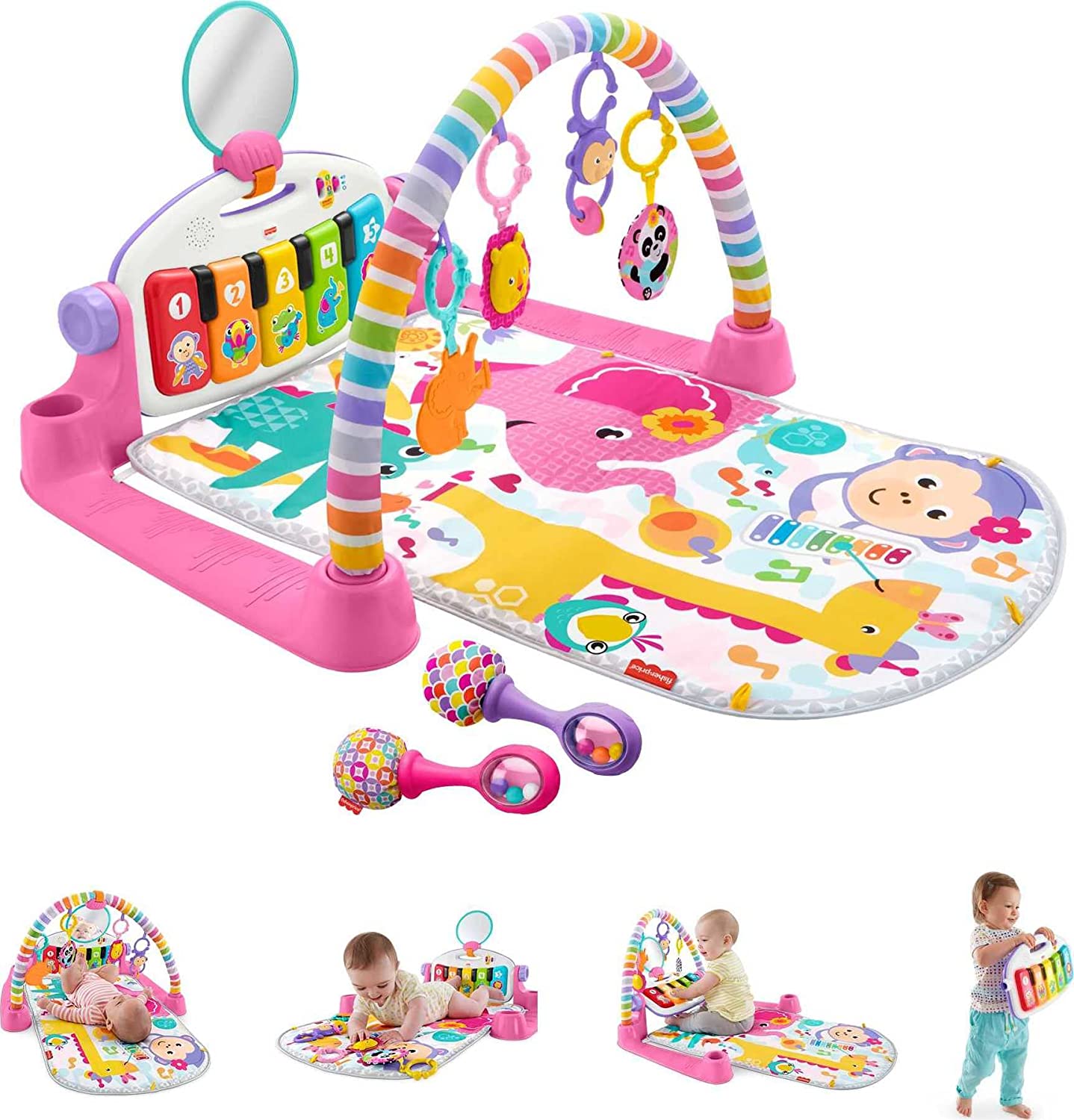 Fisher-Price Deluxe Kick and Play Mat