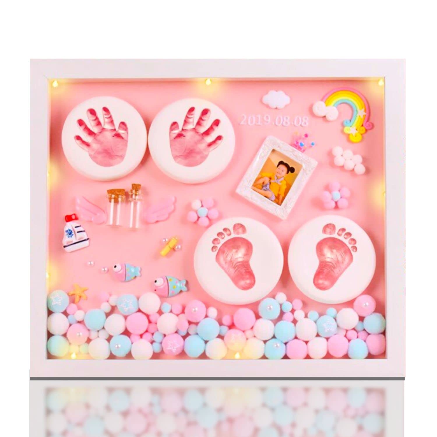 VISMIINTREND Clay Imprint Hand and Foot Printing Casting Kit