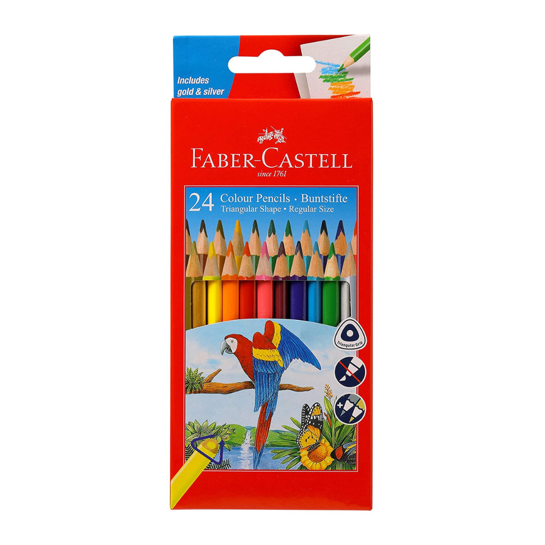 Faber Castell Triangular Colour Pencils
