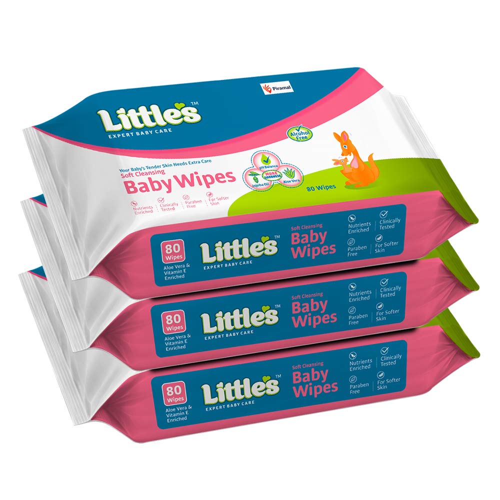 Little's Soft Cleansing Baby Wipes