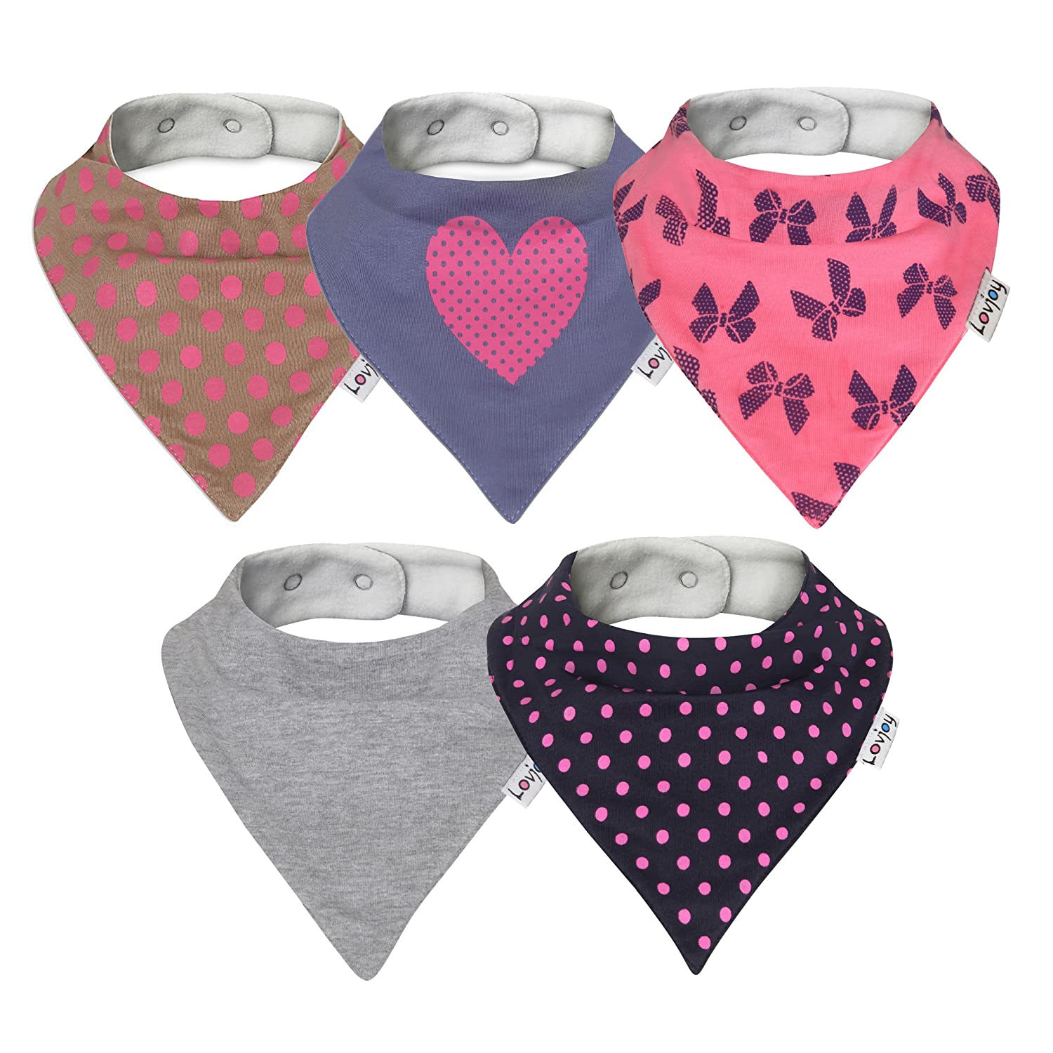 Lovjoy Bandana Baby Bibs