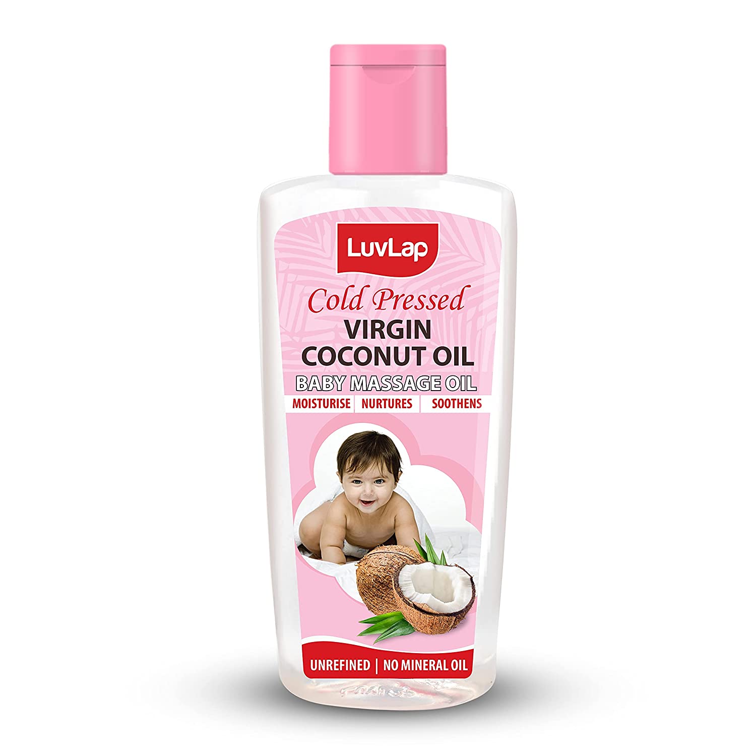 Luvlap Cold Pressed Virgin Coconut Baby Massage Oil