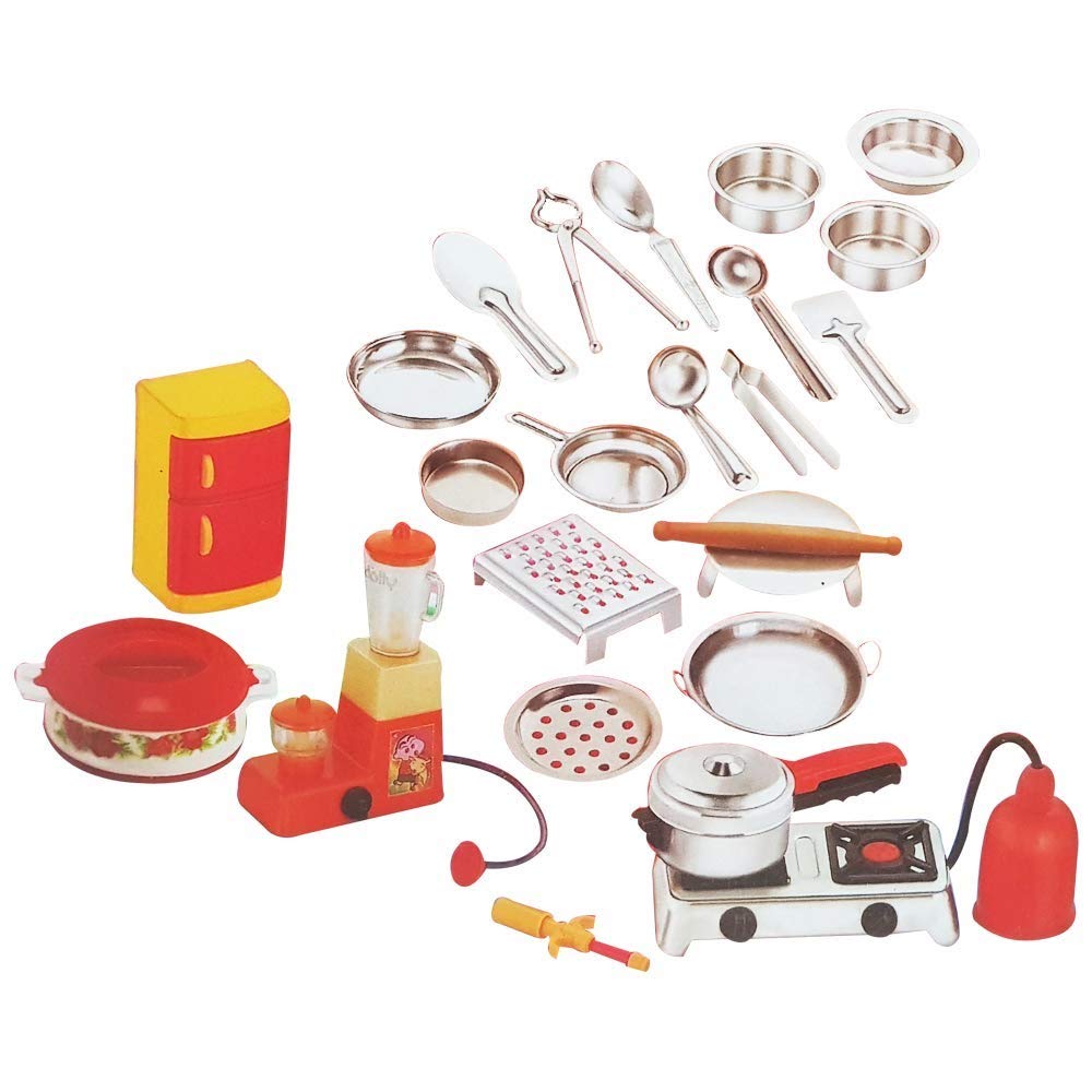 Negi 24pcs Mini Stainless Steel Kitchen Set