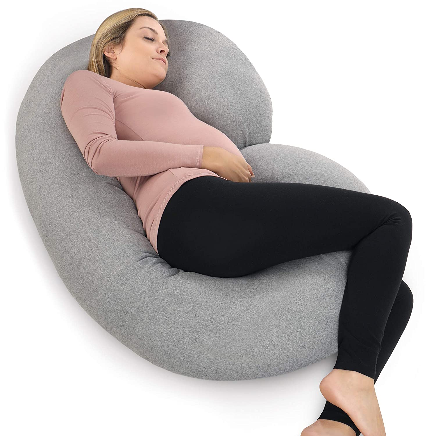 PharMeDoc C Shaped Full Body Pregnancy Pillow