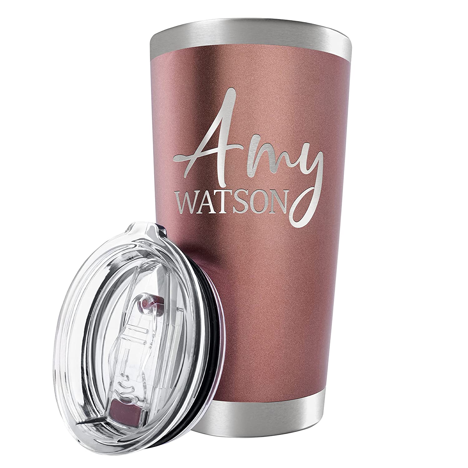 Be Burgundy Personalized Tumblers
