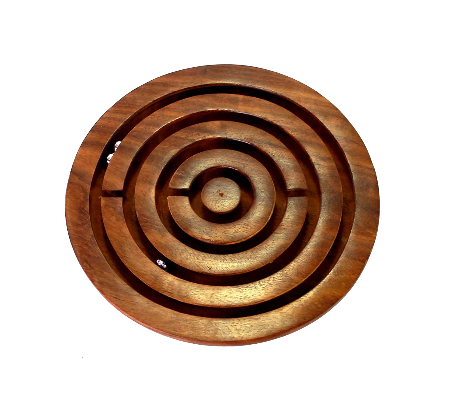 StonKraft Wooden Labyrinth Board Game Ball