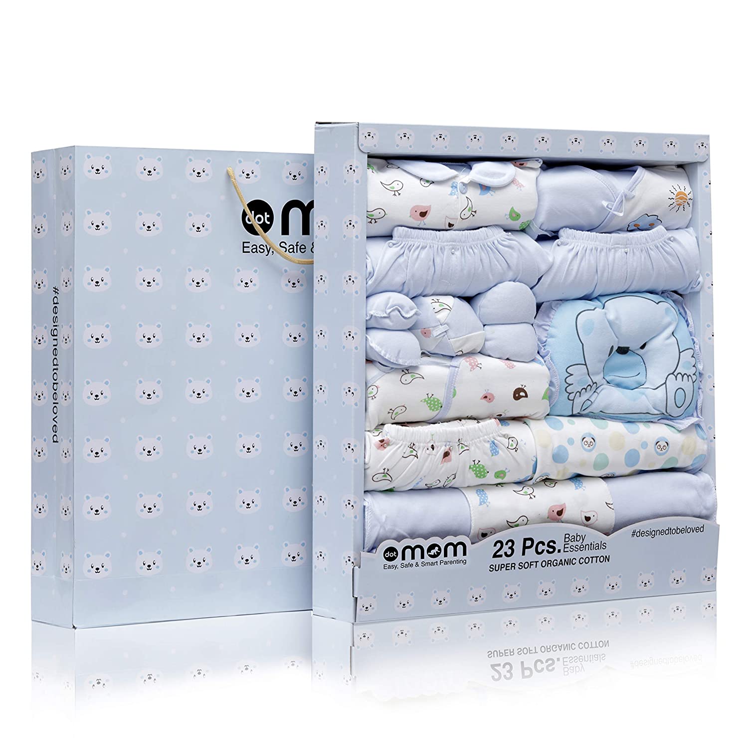 DOTMOM Newborn Clothes 100% Cotton Gift Set