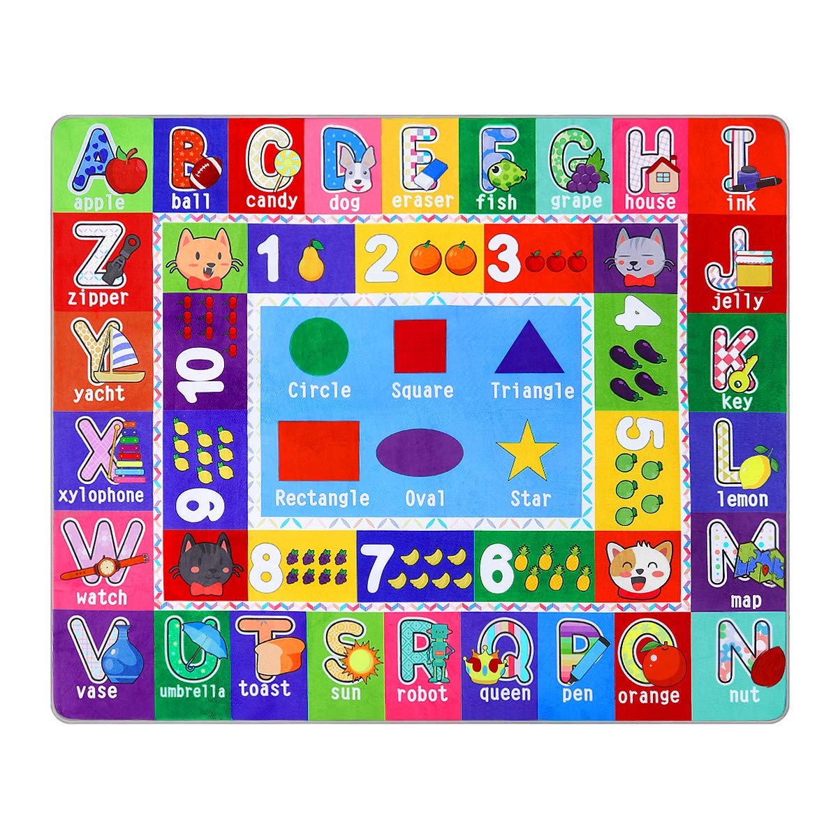 PartyKingdom Kids Non-slip Play Rug Mat