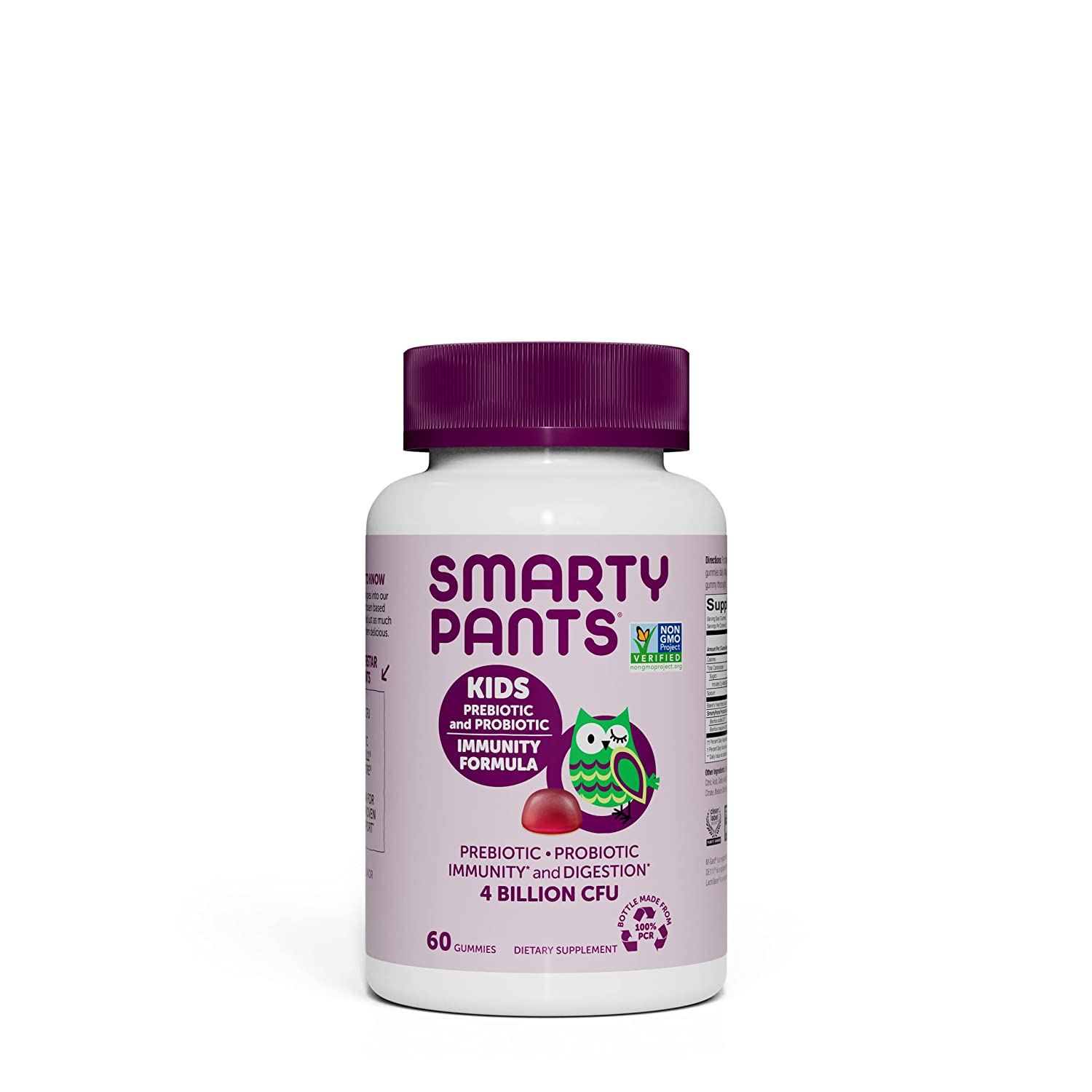 SmartyPants Probiotic and Prebiotic Immunity Gummies