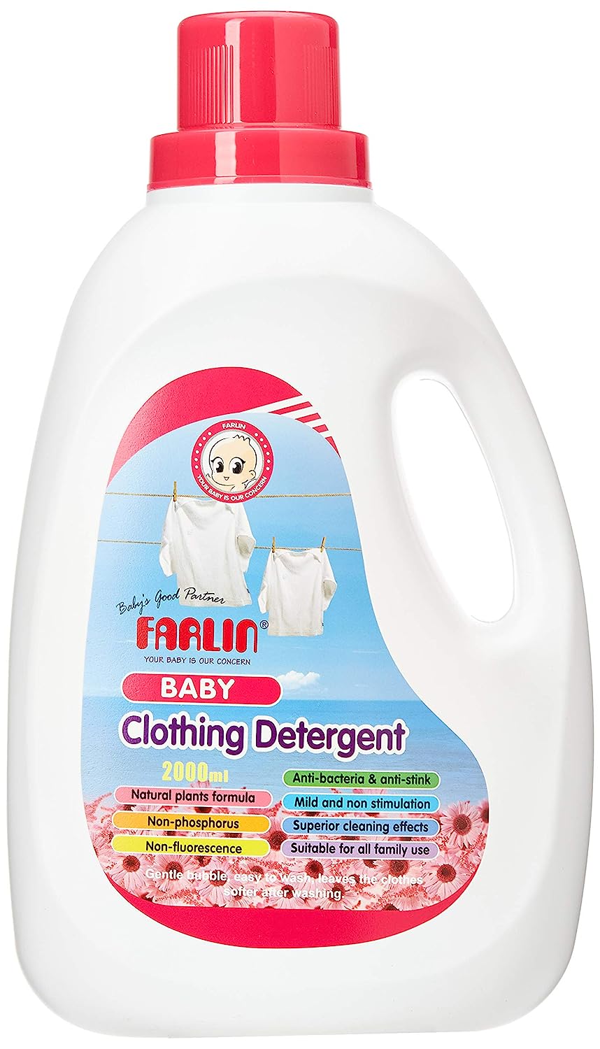 Farlin Anti-Bacterial Baby Clothing Liquid Detergent