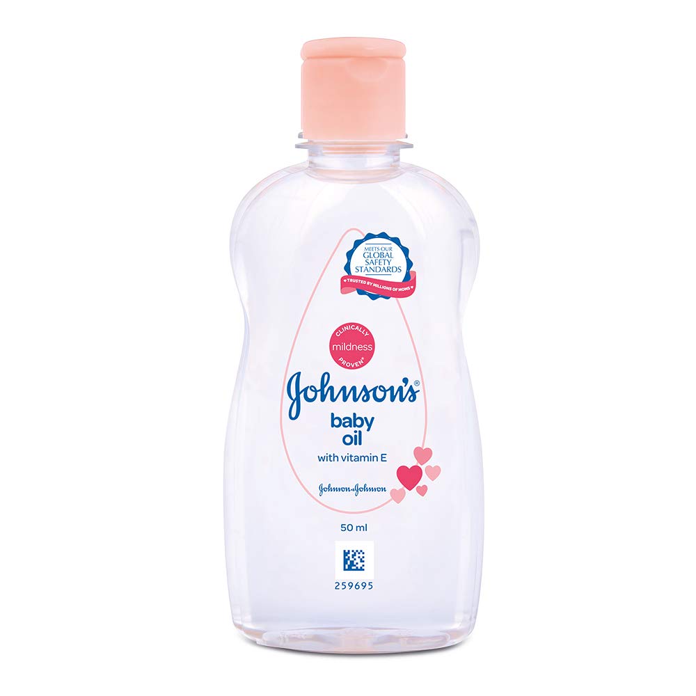 Johnson's Non Sticky Baby Oil with Vitamin E