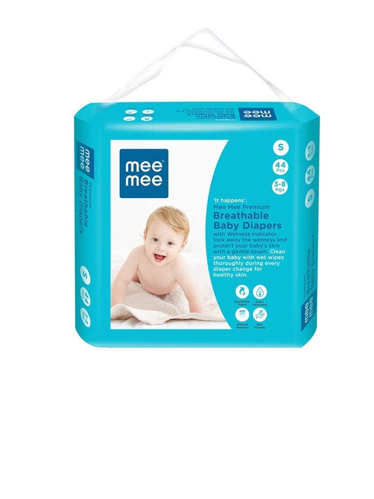 Mee Mee Breathable Baby Tape Diapers