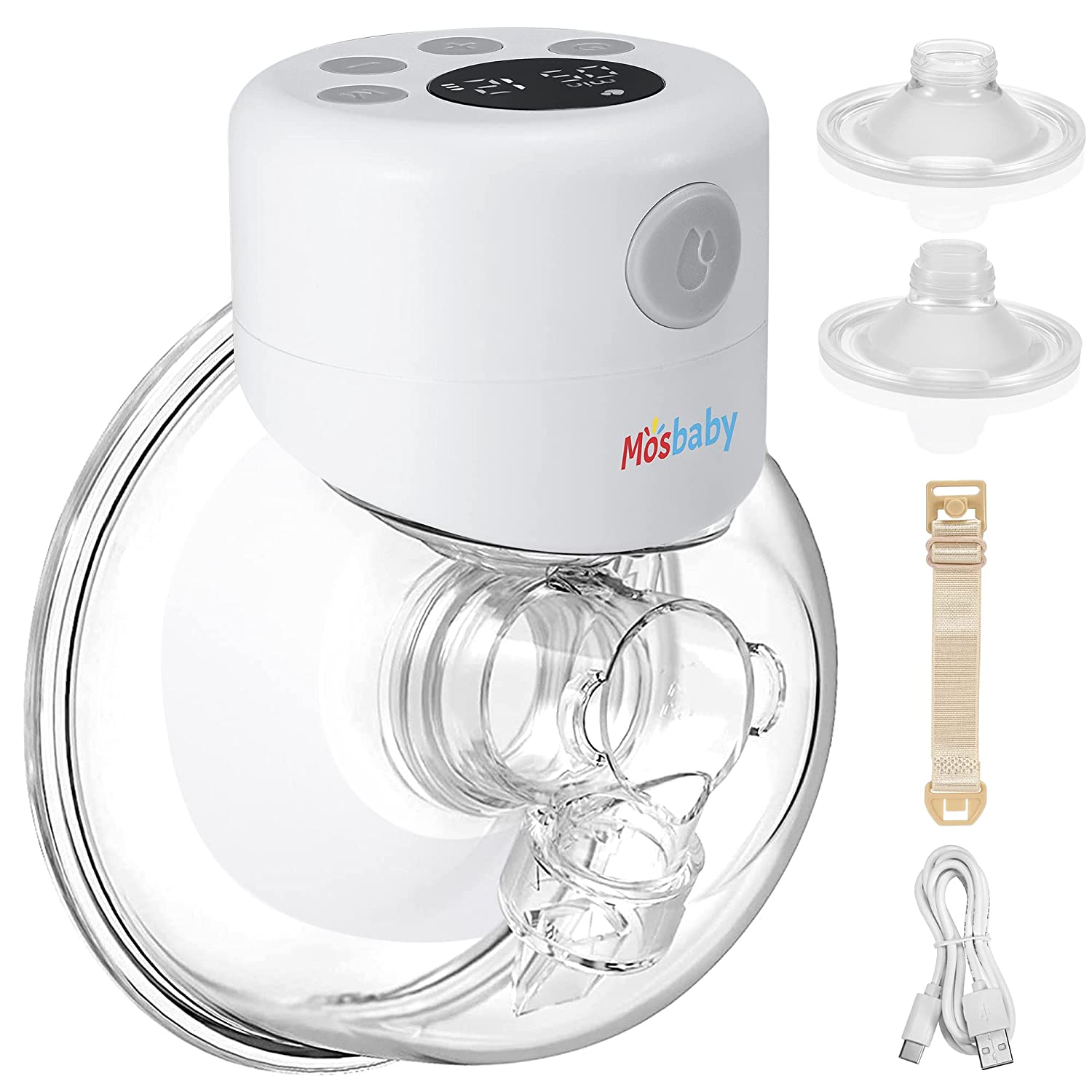 Mosbaby Electric Wearable Breast Pump
