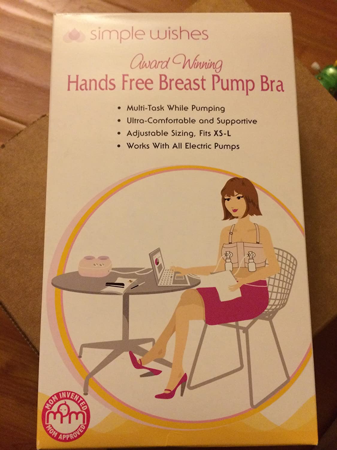 Simple Wishes Hands Free Breast Pump Bra