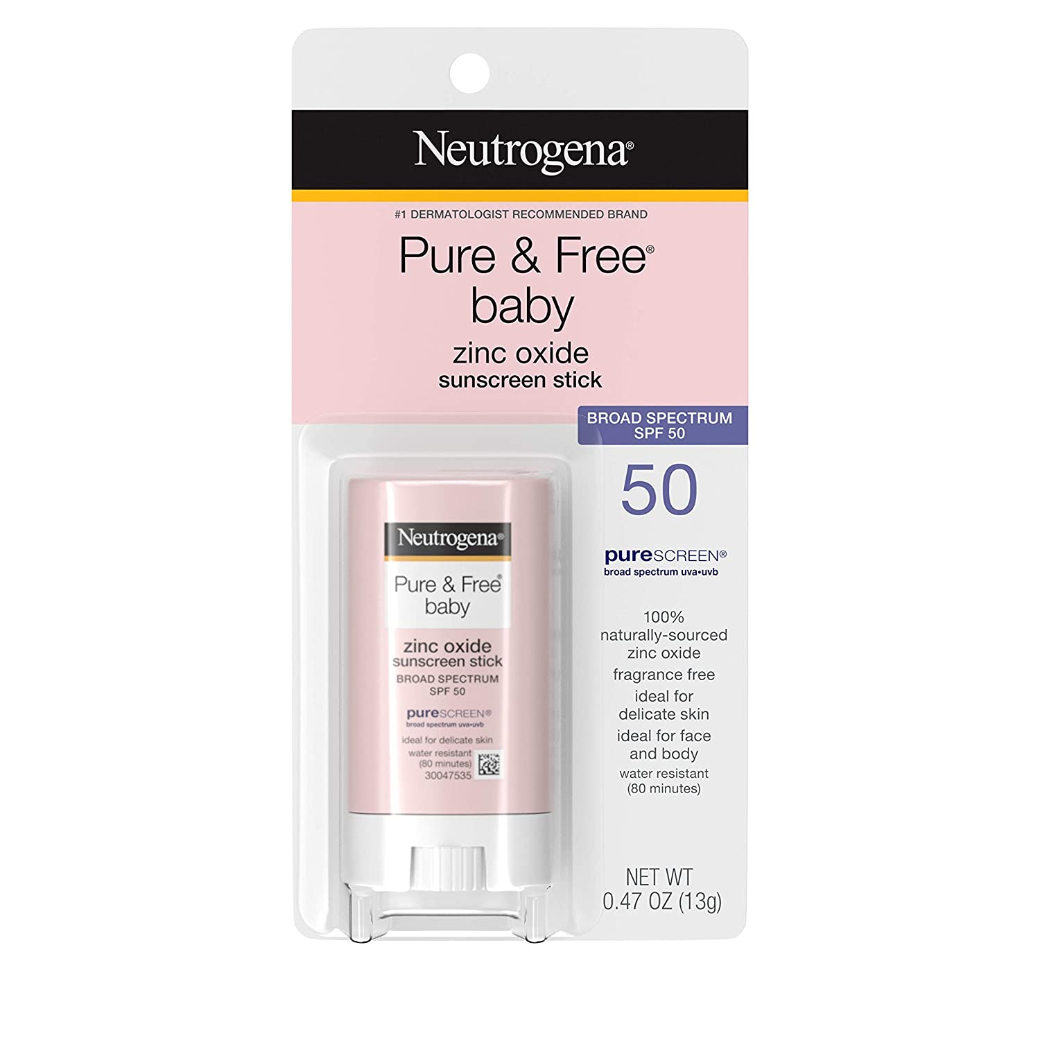 Neutrogena Pure & Free Baby Sunscreen Stick