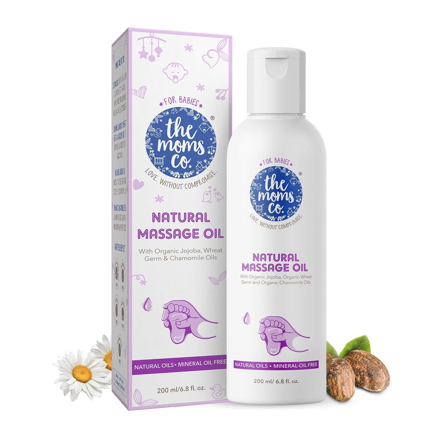 The Moms Co. Natural Baby Massage Oil