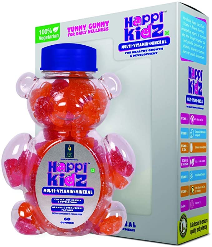 Happi Kidz Multivitamin Mineral Gummies