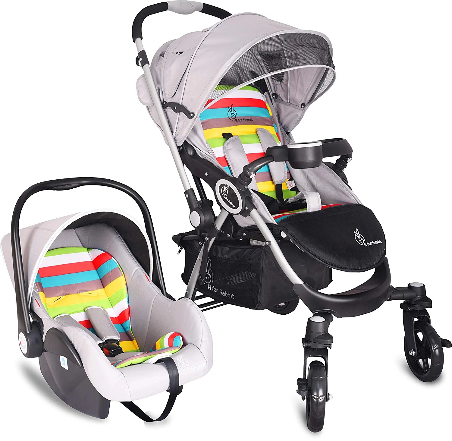 R for Rabbit Travel System Stroller with Car Seat