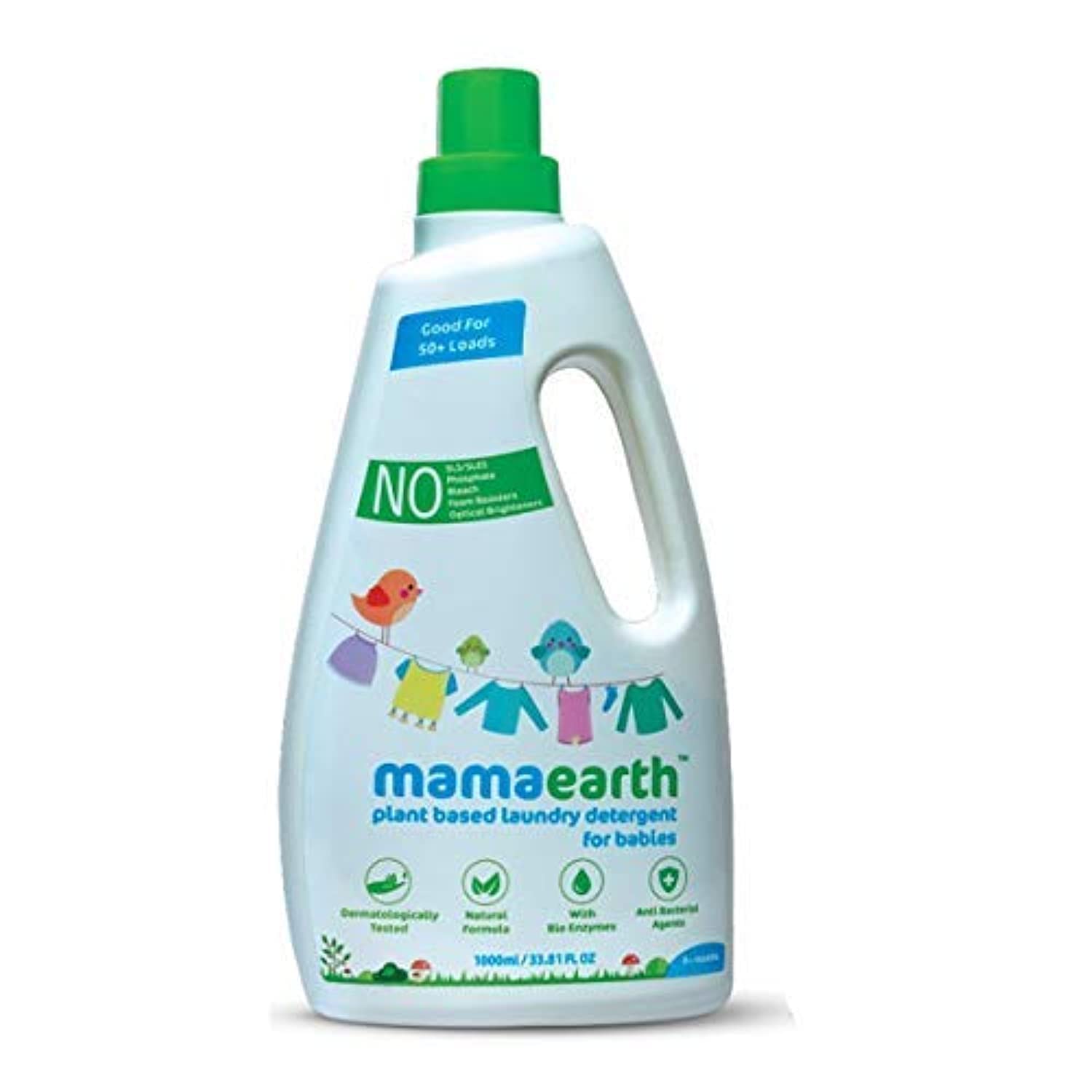 Mamaearth's Plant Based Baby Laundry Liquid Detergent