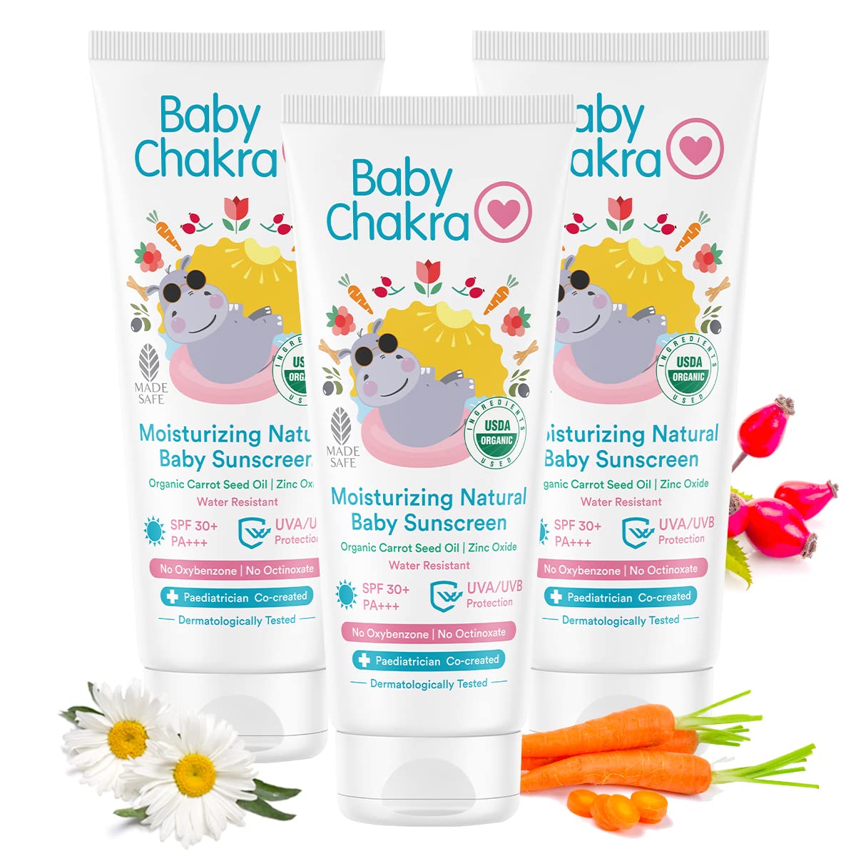 BabyChakra Moisturizing Natural Baby Sunscreen