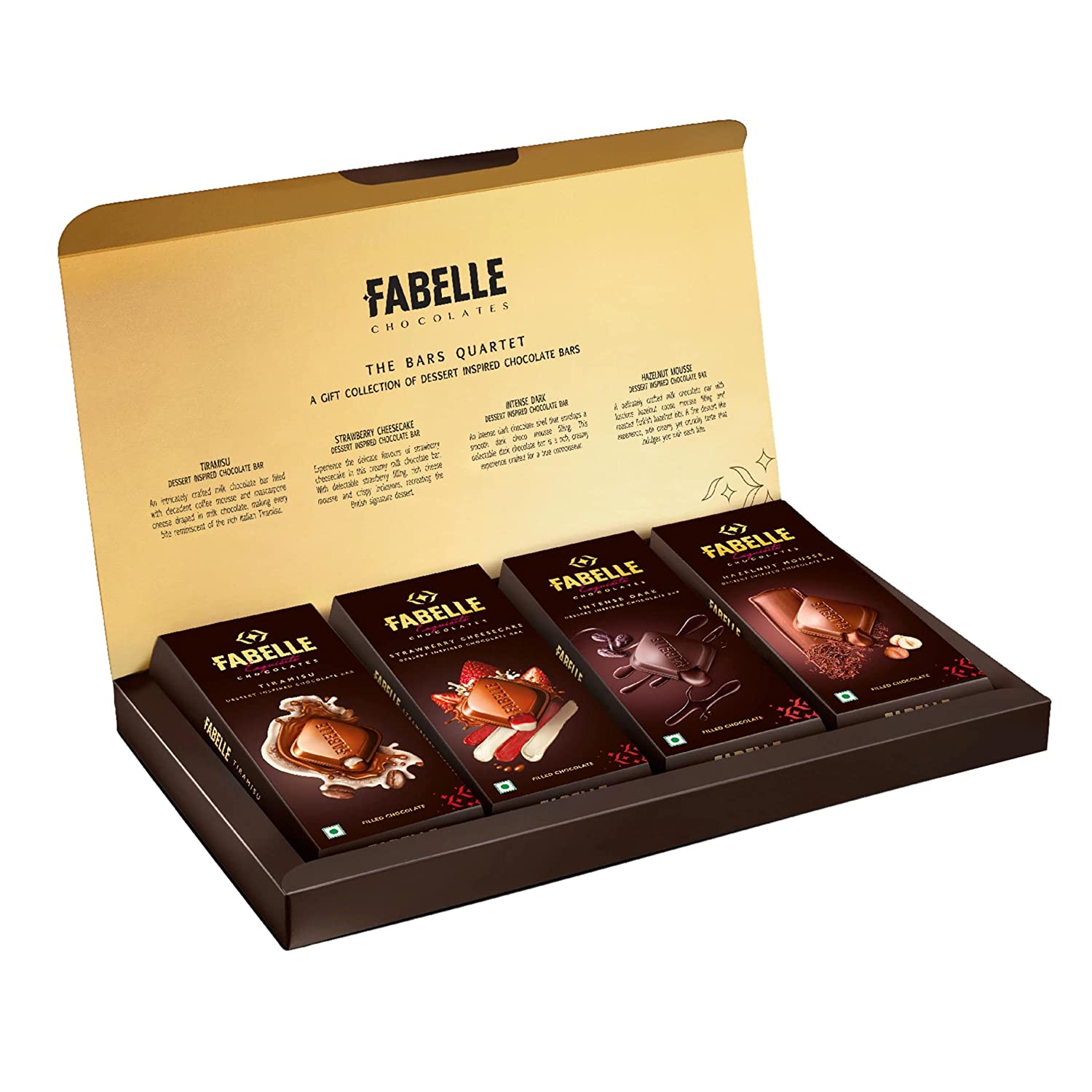 Fabelle The Bars Quartet Chocolate Pack