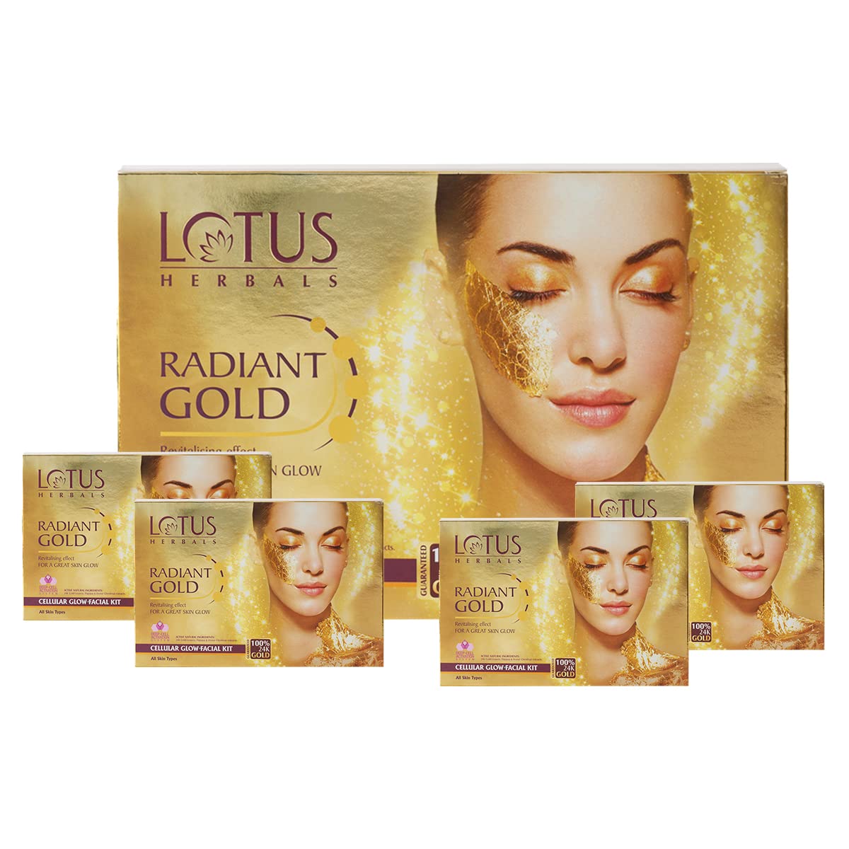 Lotus Radiant Gold Facial Kit