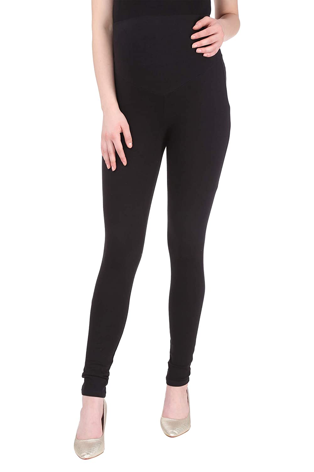 MomToBe Women's Lycra Maternity Leggings