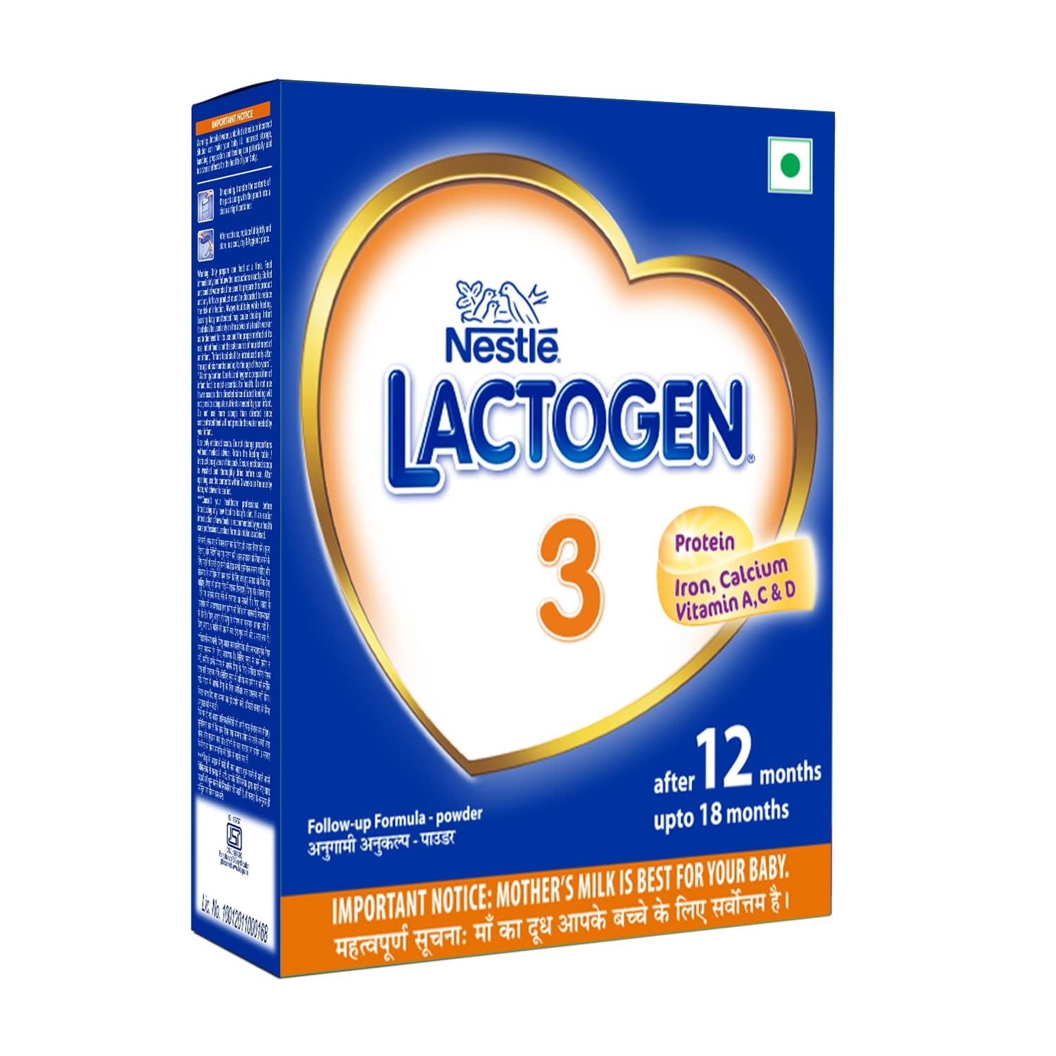 Nestle LACTOGEN 3 Follow Up Infant Milk Powder