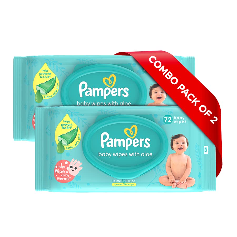Pampers Baby Wipes with Aloe