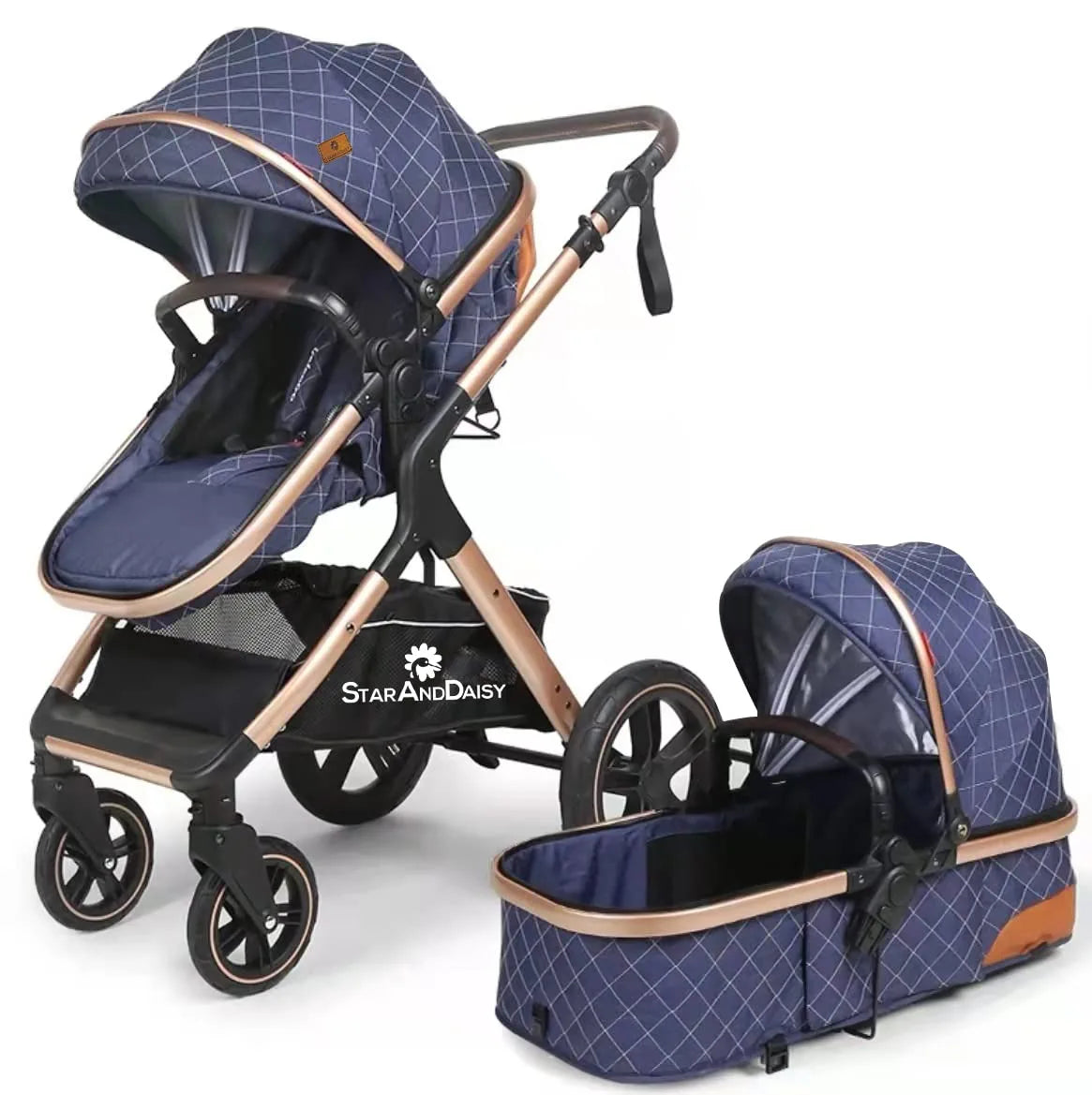 StarAndDaisy EasyGo Travel Friendly Stroller Pram