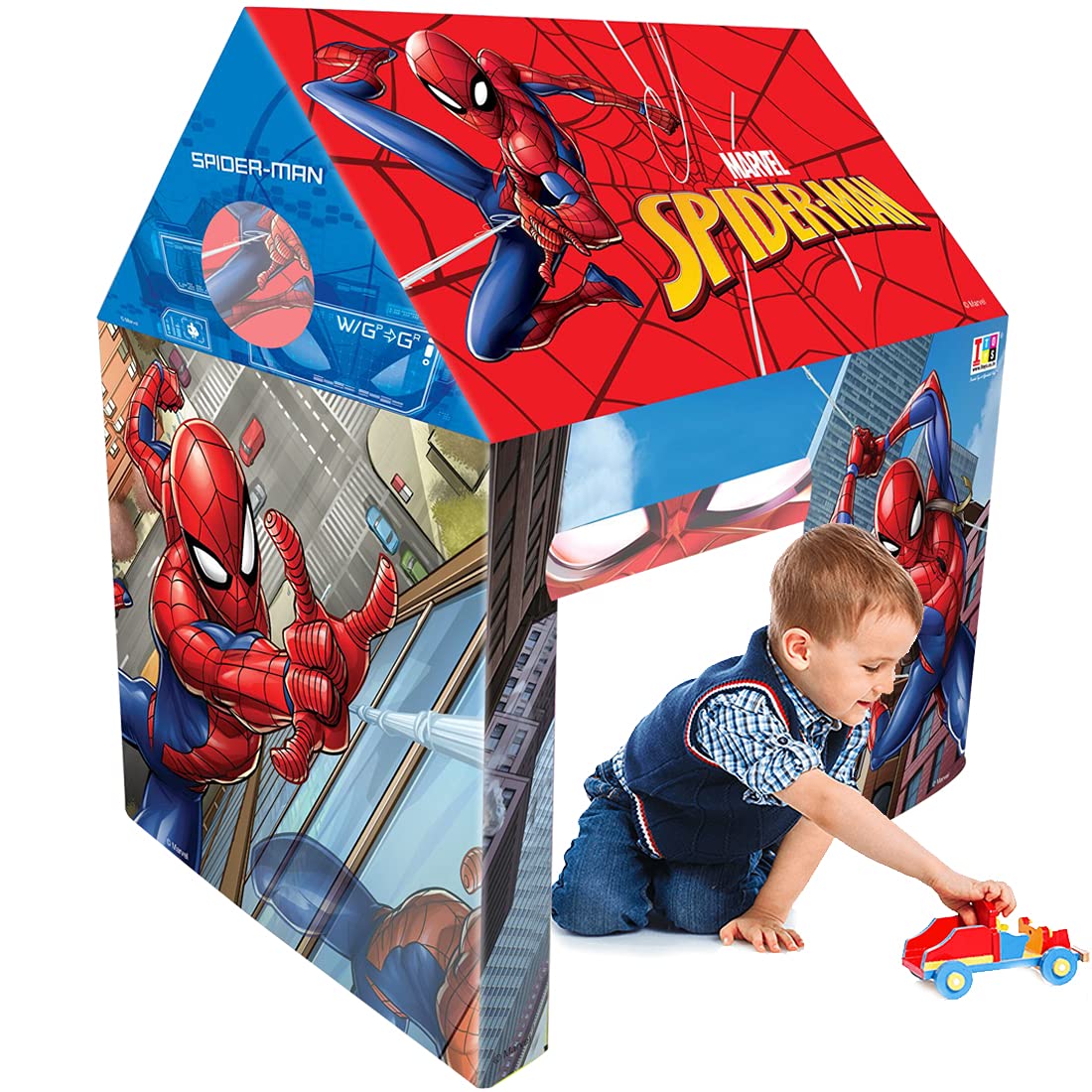 itoys Marvel Spiderman Theme Play Tent House