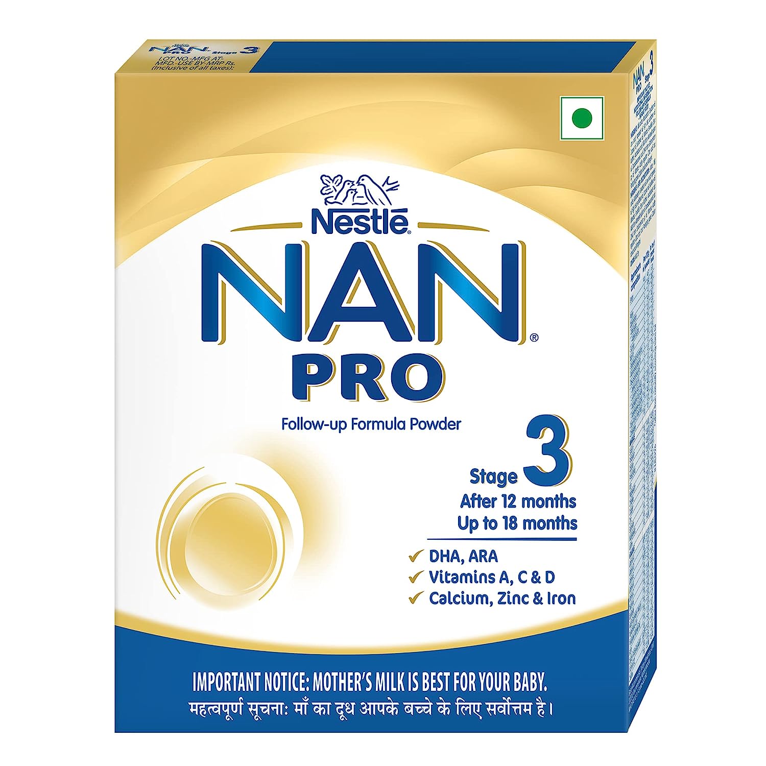 Nestle NAN PRO 3 Follow Up Formula Powder