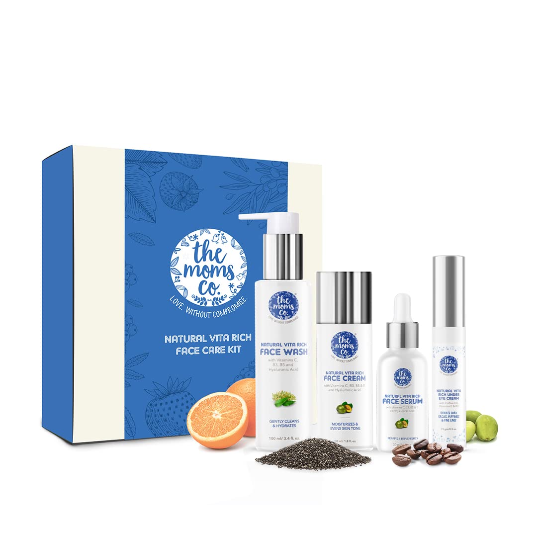 The Moms Co. Natural Vita Rich Face Care Kit