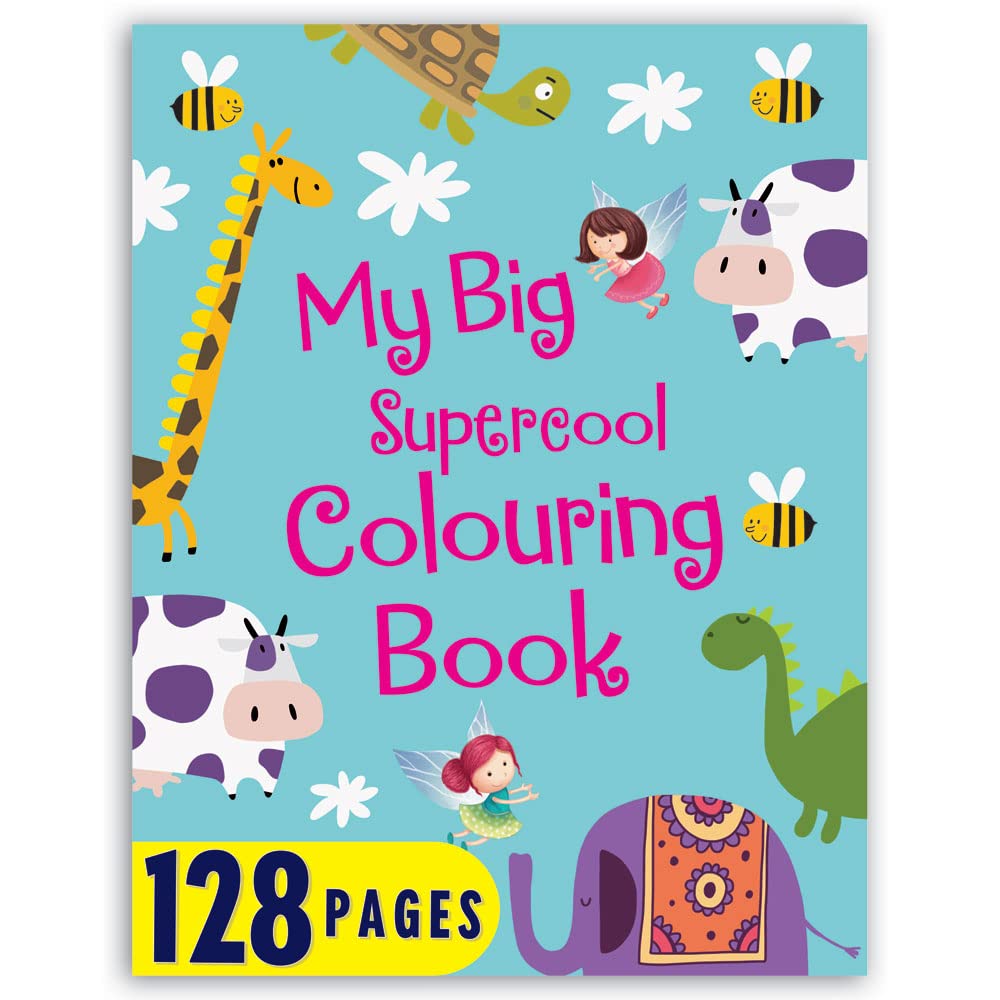 My Big Supercool Colouring Book