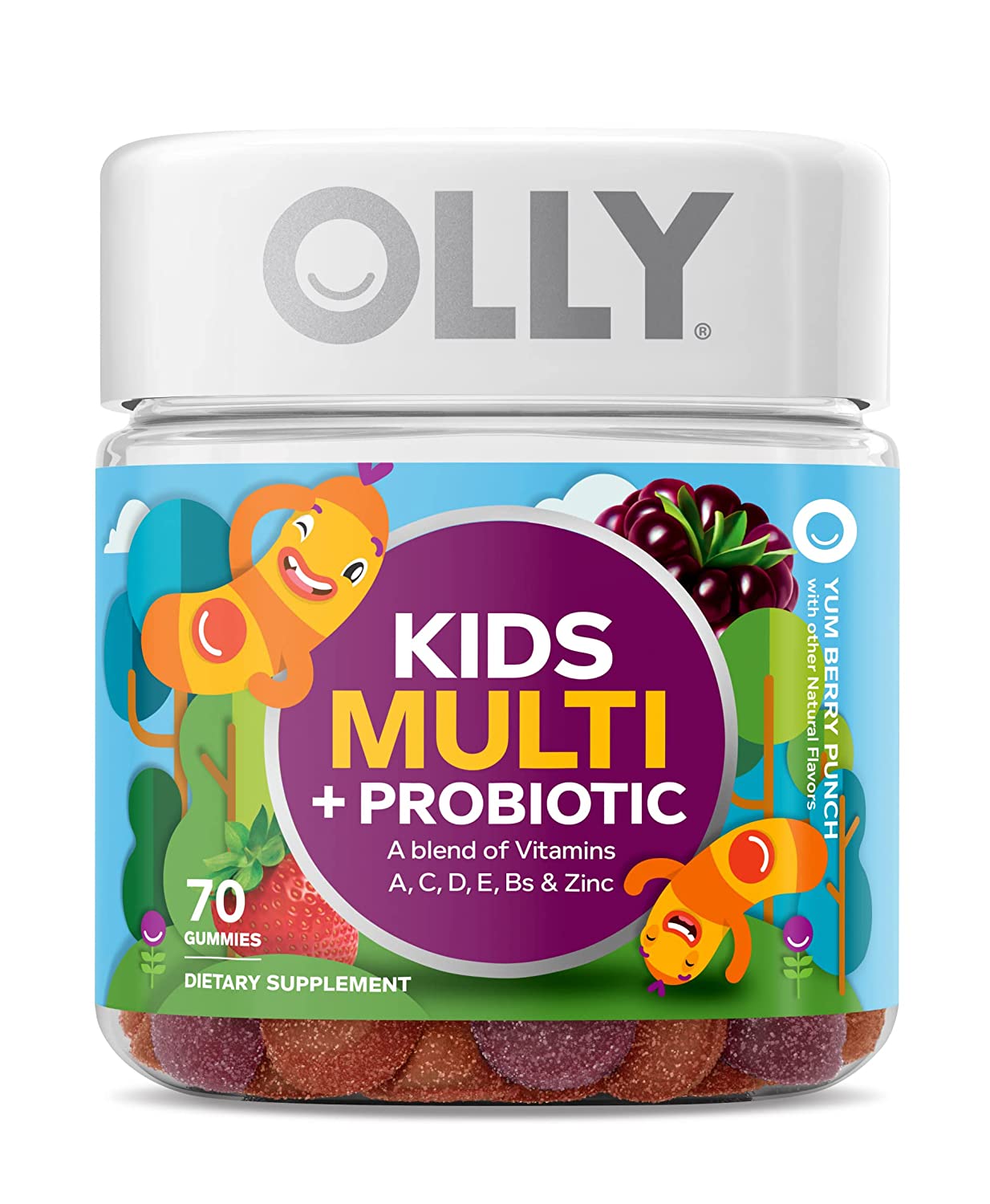 OLLY Kids Multi-Probiotic Gummies