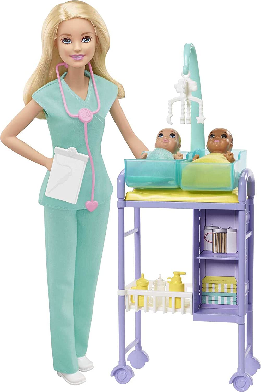 Barbie Careers Barbie Baby Doctor Doll And Playset